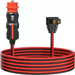 12V/24V DC 전원 코드 자동차 라이터 플러그 휴대용 냉장고 10FT