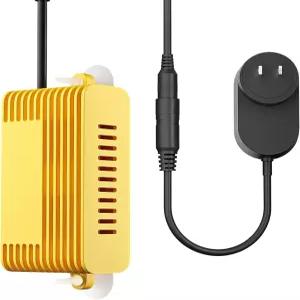 ERAARK 20W 100W 소형 잠수식 수족관 히터 일정 온도 77 F 바닷물과 담수에 적합한 베타 어항 5/10/20 갤런