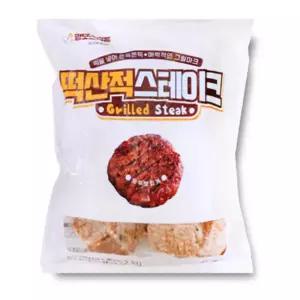 대용량 고기 떡산적 스테이크 2kg(60gx33개이상)
