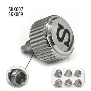 시계 스템 포함 크라운 무브먼트 수리 도구 스테인리스 스틸 부품 SKX007 NH35 4R35 7S26