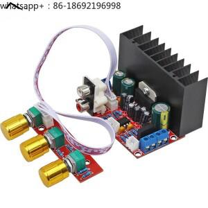 2.1 채널 오버웨이트 서브우퍼 스피커 파워 앰프 보드 TDA7377 단일 전원 공급 DIY 컴퓨터 오디오