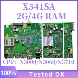 Asus X541S 노트북 메인보드용 2G/4G RAM N3000 N3710 X5-E800 CPU REV 2.0