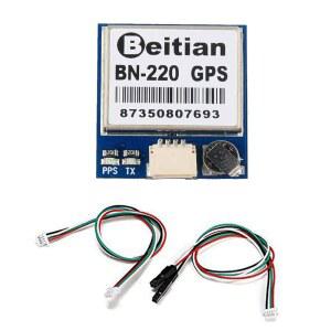 Geekstory BN220 듀얼 GPS Glonass 모듈 안테나 Arduino F3 패시브 라즈베리 TTL 내비게이션 CC3D 레벨 파이 9600bps Pixhawk