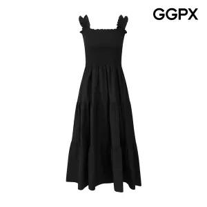 GGPX 여름 바캉스룩 스모크 원피스 GQ5OP046F
