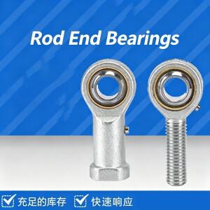 PHSA SI T/K 내경 5mm~14mm SA 우측 볼 조인트 미터법 나사산 로드 엔드 베어링 리니어 샤프트용) 1개