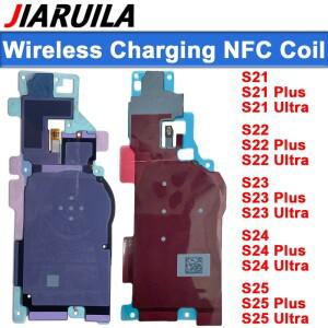 호환 S25 S24 S23 S22 S21  플러스 Fe S938 S908용 무선 충전 NFC 유도 코일 칩 플렉스 케이블 모듈