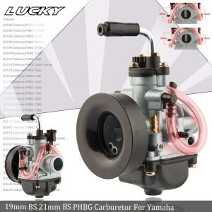 19mm PHBG 바이크 오토바이 기화기 Yamaha BWS ZUMA YQ50 50-100cc 엔진 2 스트로크 모터 Dellorto Accesso