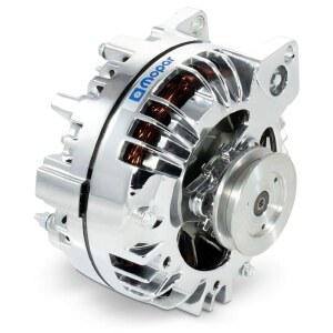 PFM 교류 발전기 110 암페어 12V 싱글 크롬 풀리 OEM V벨트 모파 와이어
