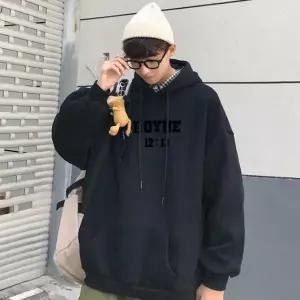 캐주얼티셔츠 기모안감 무지 후드티 오버핏후드 커플 남여공용 IS-TS03