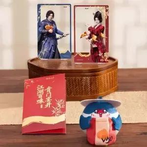 공식 워드 더 윈즈 미트 콜라보 이어폰 파우치 키체인 렌티큘러 카드 롤리폴리 컵 슬리브 게임 얀윤시