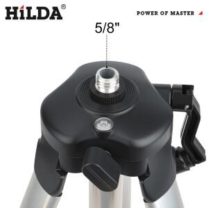 HILDA 레이저 레벨 삼각대 1.2M/1.5M/3M 조정 가능한 높이 셀프 용 두꺼운 알루미늄 스탠드