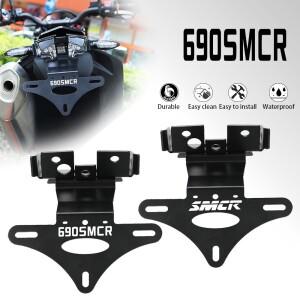 690SMC R 690 Enduro R 2019 2020 2021 2022 오토바이 라이센스 플레이트 홀더 펜더 제거기 등록 브래킷 20