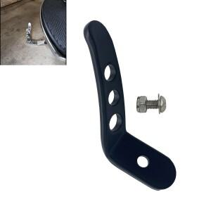Black Kickstand Extension Bracket Fit For Harley Touring Street Glide Road King FLHX FLHR CVO Ultra