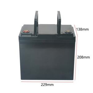 Lifepo4 배터리 보관함, 리튬 플라스틱 상자, 12V, 30Ah, 18650, 21700, 26650, 32650/33140