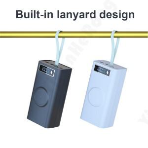 DIY 쉘 케이스 18650 배터리 보관함 홀더, USB 보조 박스, 고속 무선 충전기 지원