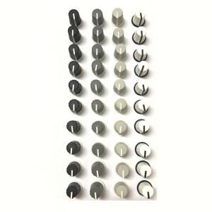 40PCS 파이오니어 DJ 믹서 djm-2000 900 850 750 700 800 DAA1176 DAA1305  EQ 로터리 노브 교체