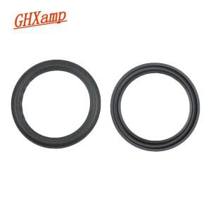 6인치 150mm 스피커 부드러운 고무 가장자리 서스펜션 서라운드 6.5 수리 링 블랙 142-01