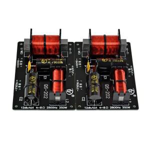 AIYIMA 2pcs 350W 2 가지 방법 크로스 오버 오디오 보드 트위터베이스 스피커 주파수 분배기 단위 4-8Ohm