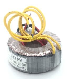 1Pc 30W 30VA 토로이달 변압기 입력 220V 50Hz 출력 9V 전력 증폭기 링