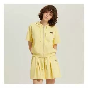코닥어패럴 프레쉬 아스킨 크롭 후드 집업 우먼 YELLOW 1394545