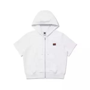 코닥어패럴 프레쉬 아스킨 크롭 후드 집업 우먼 WHITE 1394586