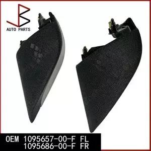새로운 전면 왼쪽 및 오른쪽 오디오 트위터 스피커 커버 OEM 109565700F 109568600F 1784661 1784662 Tesla