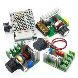 2000W 4000W AC 110V220V SCR 조정 가능한 모터 속도 컨트롤러 제어 조광기 전압 조정기 온도 조절기