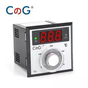 디지털 온도 조절기 전원 컨트롤러 TED 72x72mm K J PT100 타입 AC 220V 110V 24V 380V 노브 0100 300 400