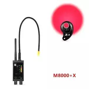 RF 버그 감지기 및 카메라 파인더 X GPS 트래커 스캐너 스파이 방지 CDMA GSM 장치 모니터 M8000