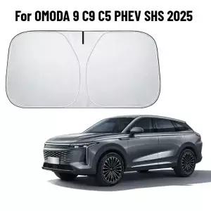 OMODA 9 C9 C5 PHEV SHS 액세서리 차량 앞 유리창 햇빛 가리개 창문 단열 차단 보호 부품