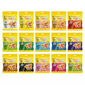 탱탱 아이클레이 파우치 50g 어린이 촉감 만들기놀이