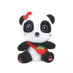 베이비버스 인형 가방고리 14cm 레드 묘묘 판다