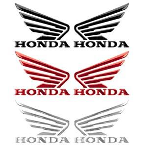 혼다 호환 CBR600 Rr CB1000r R Pcx 용 3D 바이크 오토바이 스티커 로고 탱크 데칼