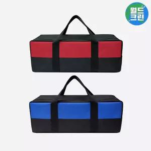 월드크린 투톤 공구 가방 대용량 다용도 작업용 연장 현장 작업장 수리 장비 가정 정원 야외