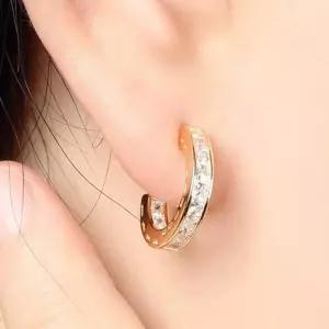 (올핀)순은 링귀걸이 925실버 볼귀걸이 심플 실버귀걸이