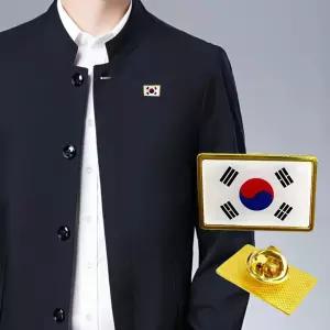 태극기 뱃지 태극뱃지 배지 현충일 애국 DD-13162