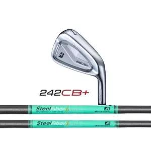 브릿지스톤 242cb+ 5P 피팅전용 헤드 스틸파이버 H 커스텀 샤프트 아이언 석교상사