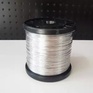 칼라공예철사-은색(대용량 두께1.5mm 길이120M) 컬러 용철사 만들기재료 만들기 공작용