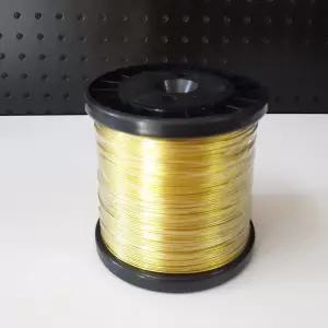 칼라공예철사-노랑색(대용량 두께1.5mm 길이120M) 컬러 용철사 만들기재료 만들기 공작용