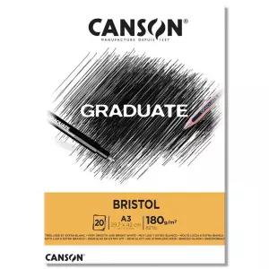 graduate 브리스톨패드 180g 매끈한종이 A3캘리그라피북 미술크로키 드로잉 애니메이션 스케치 준비물 그림