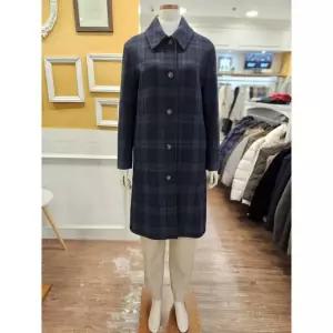 [BCBG]BCBG 세이브존01 포레스트 체크 코트 B5DAH825(DG) (45037739)