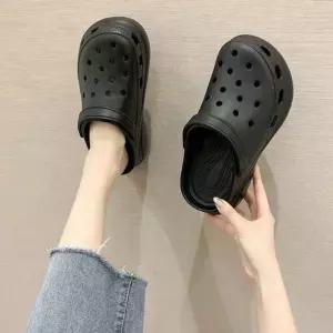 여성슬리퍼 크럭스샌들 스크랩 푹신한 젤리샌들 여자 사무실슬리퍼 커플슬리퍼 인턴샌들 학교슬리퍼 경량슬리퍼