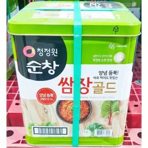 쌈장 순창 14k업소용 바베큐 대용량 양념장 고기 고기용 쌈밥용 식당용 업소용 다용도