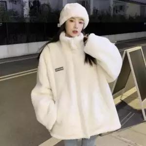 뽀글이 점퍼 겨울 가을 양털 재킷 후리스 융털 빵빵한 잠바