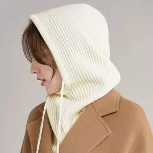 후드넥워머 니트 니트넥워머 겨울넥 겨울모자