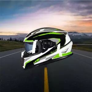 바이크 오토바이헬멧 하이바 GXT Clown 풀 페이스 오토바이 헬멧 내부 태양 렌즈 Motocross Casco Moto 경