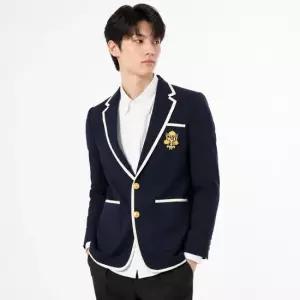 셀린느 DIAGONAL WOOL BLAZON CLASSIC JACKET RV0LP092D 33NK) 블레이즌 클래식 자켓)