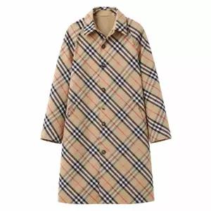 버버리 Reversible Long Gabardine Car Coat 8093127) 리버시블 롱 개버딘 카 코트)