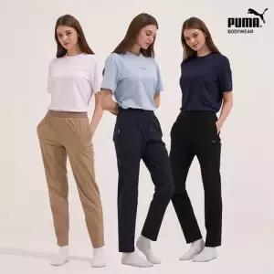 푸마25SS 트리코트 데일리 우븐 팬츠 여성 3종 패키지_638038