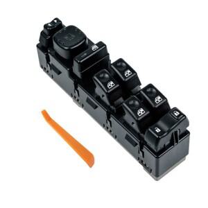Hummer H2 2003-2007 15883429-N25R용 전면 운전석 마스터 파워 윈도우 컨트롤 스위치